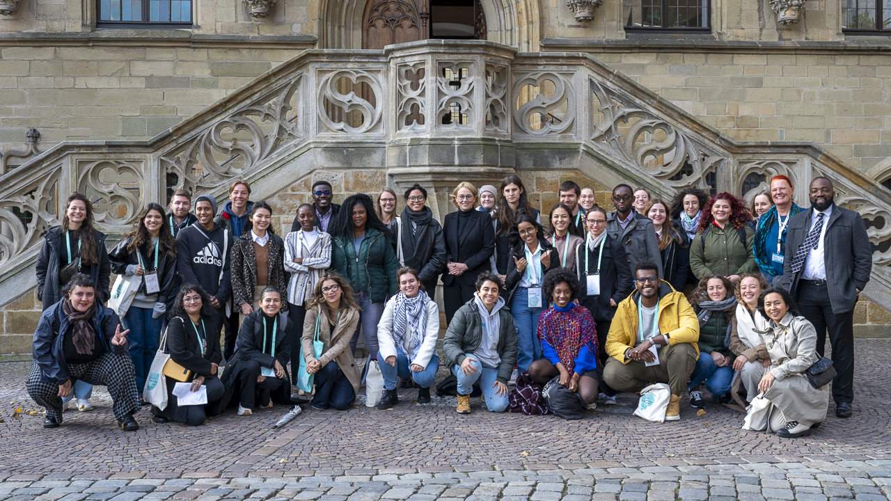 The whole Youth Lab Team on the kick-off day in Osnabrück on 29 October 2023