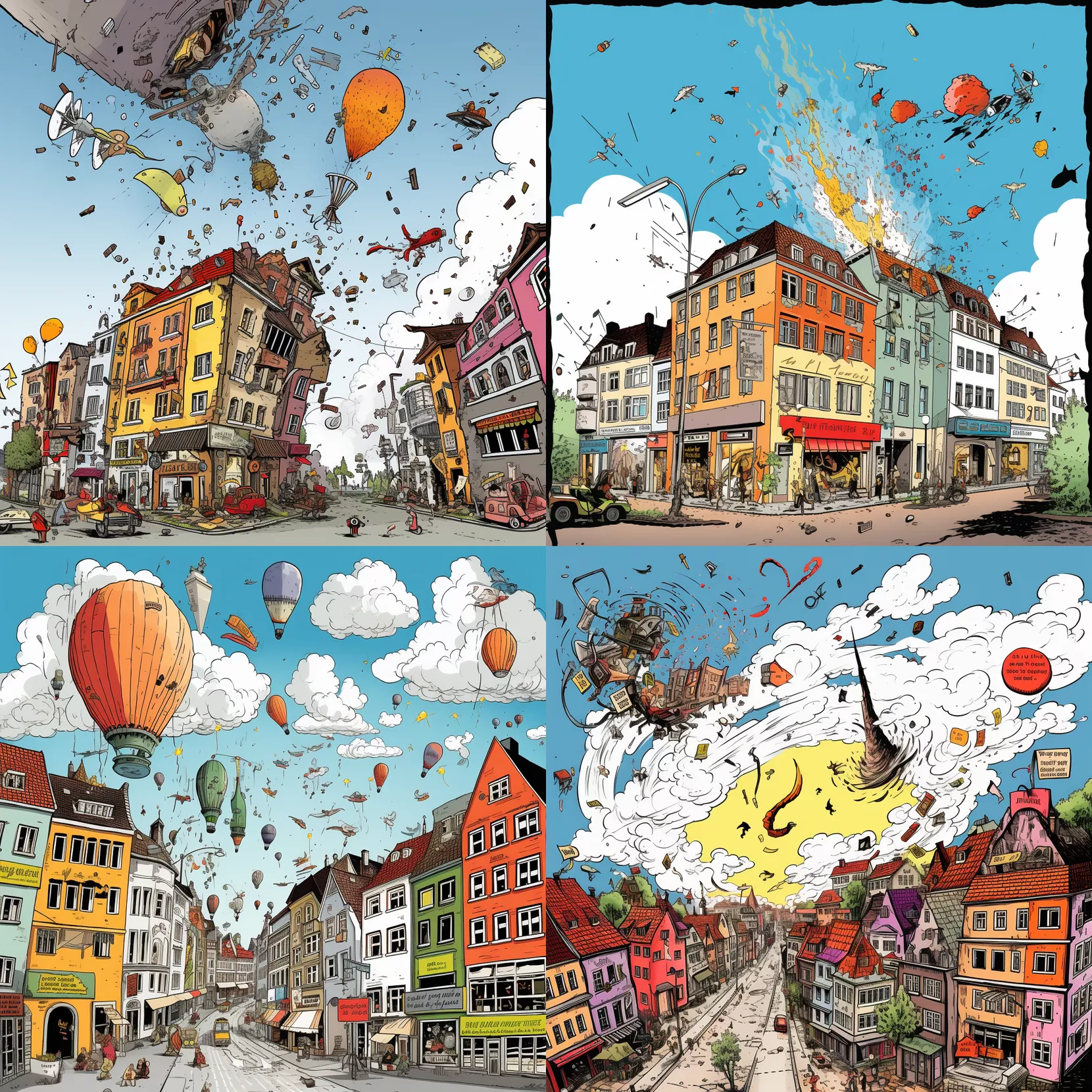 Group 2 prompted Chat GPT to write a science fiction poem in the style of Dr. Seuss with horror elements to describe the impact of electronic junk landing in Osnabrück